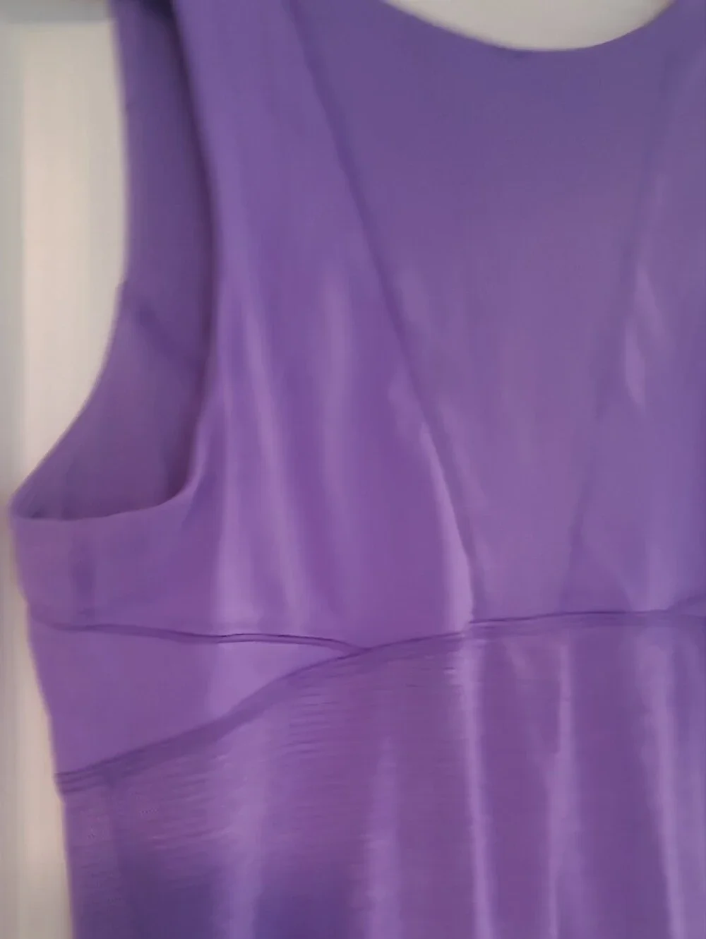 lululemon athletica Purple Scoop Workout Tank Medium